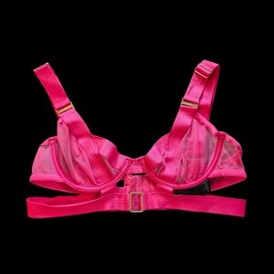 Bluebella x Victoria's Secret Hot Pink Sheer Bra